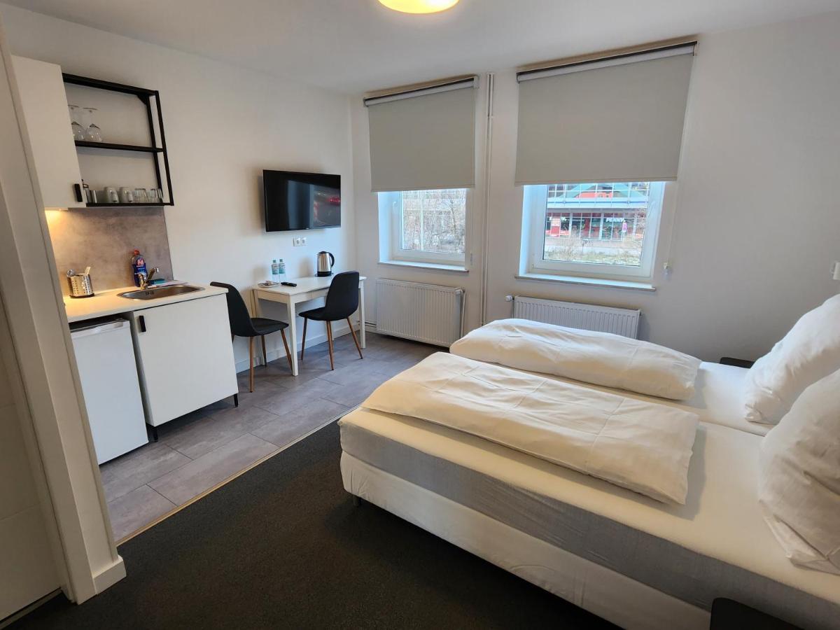 Davin City Aparments - Self-Check-In Hamburg-Harburg Buitenkant foto